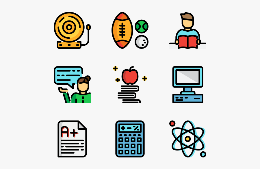 Back To School - Icon, Transparent Clipart