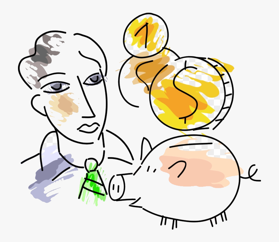 Cash Investor Saves Clipart Transparent Png, Transparent Clipart