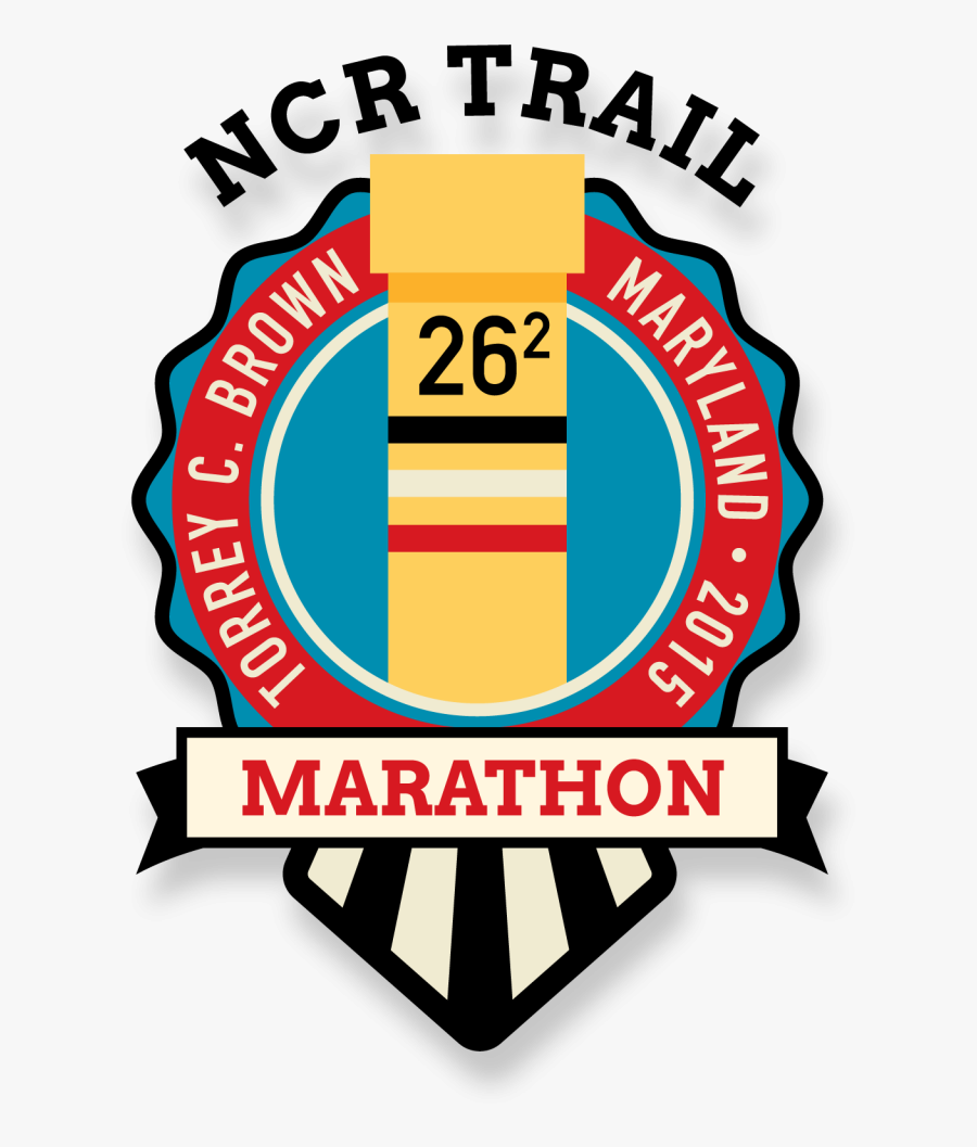 Ncr Marathon And Relay - Emblem, Transparent Clipart
