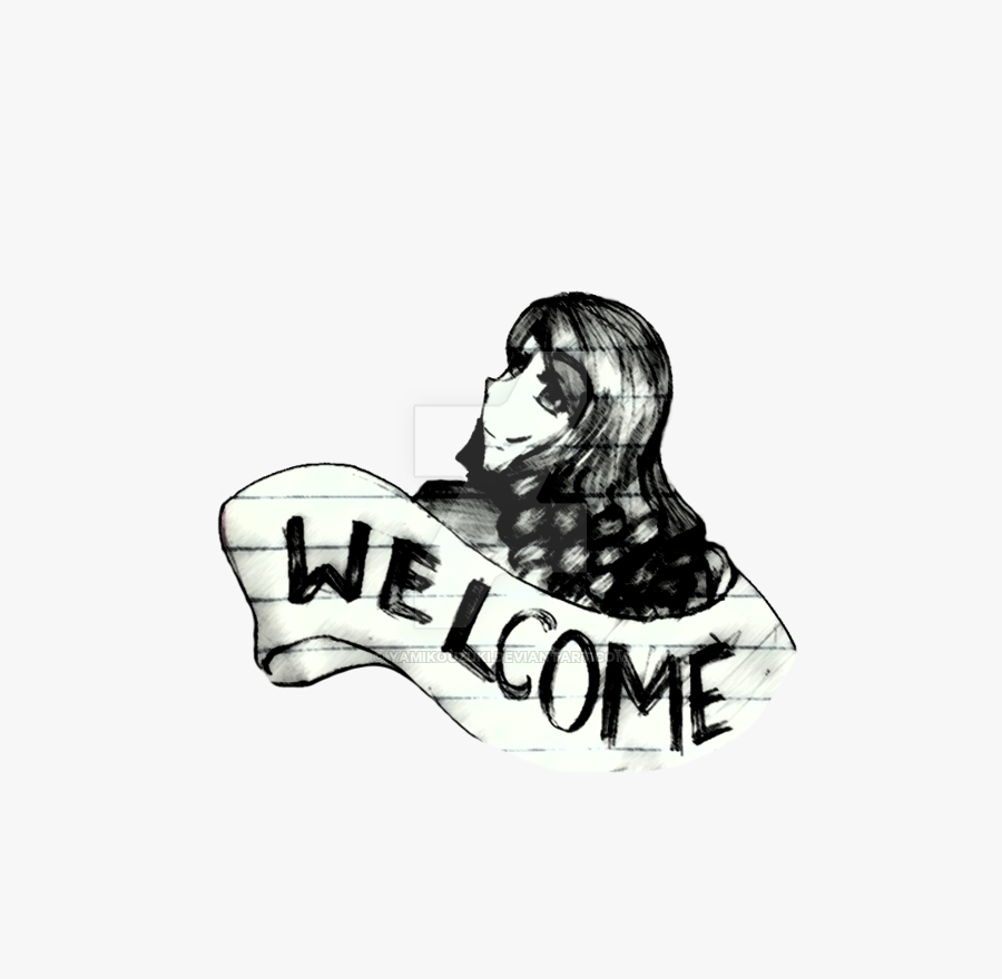 7 Welcome Drawing For Free Download On Mbtskoudsalg - Welcome Sketch, Transparent Clipart