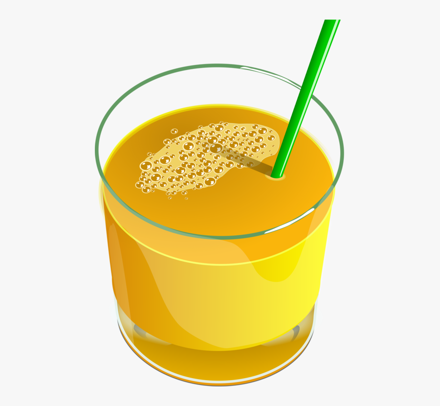 Vegetarian Food,orange Juice,commodity - Glass Of Juice, Transparent Clipart