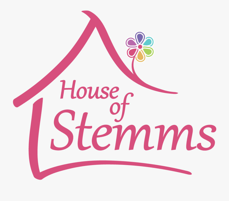 House Of Stemms - Flower House, Transparent Clipart