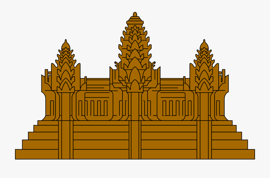 Transparent Greek Temple Clipart - Angkor Wat Temple Logo, Transparent Clipart