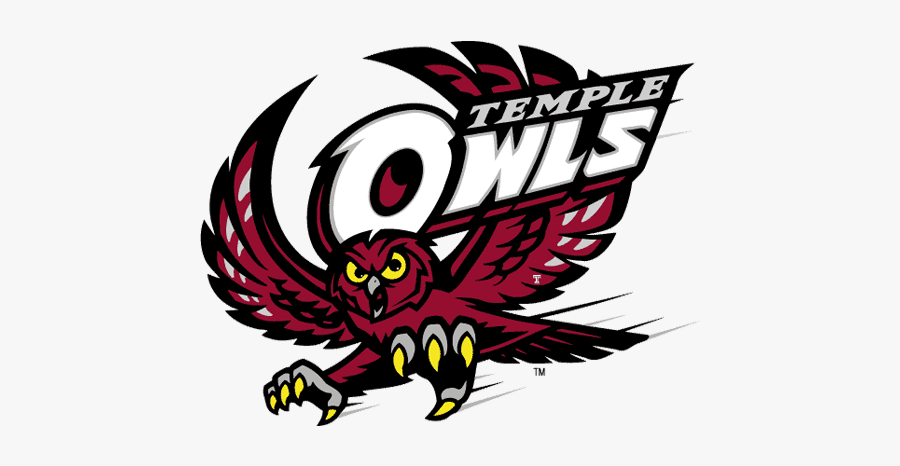 Mascot Temple University Logo, Transparent Clipart