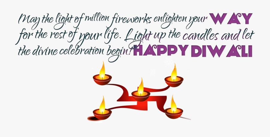 Diwali Wishes Png, Transparent Clipart