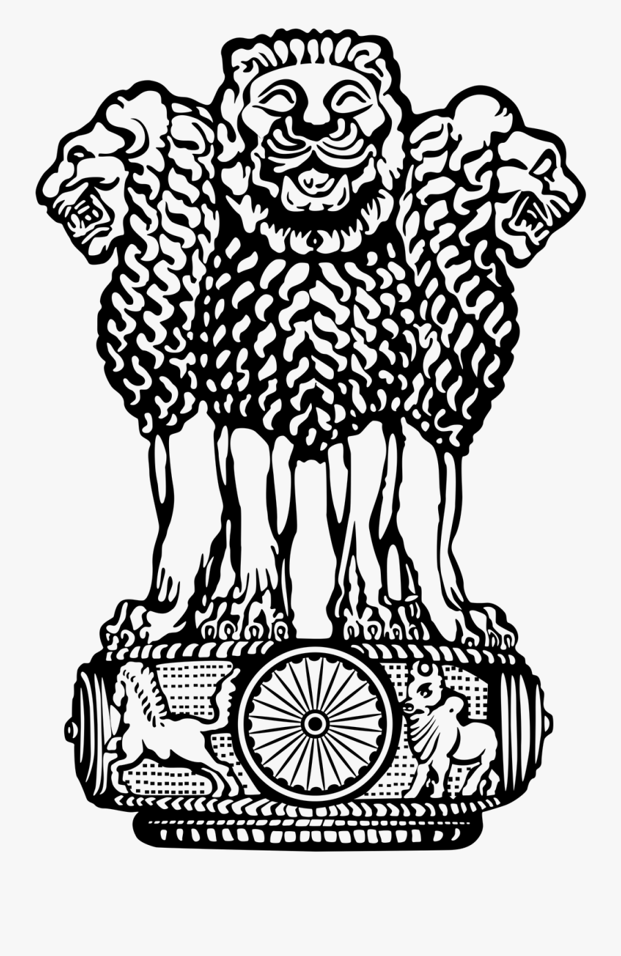 Official Seal Of India, Transparent Clipart