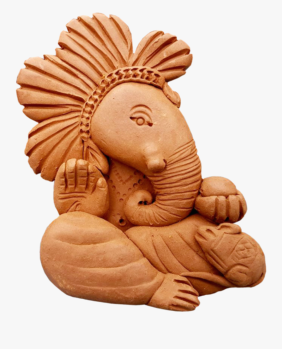 Clay Ganesh Chaturthi Wishes, Transparent Clipart