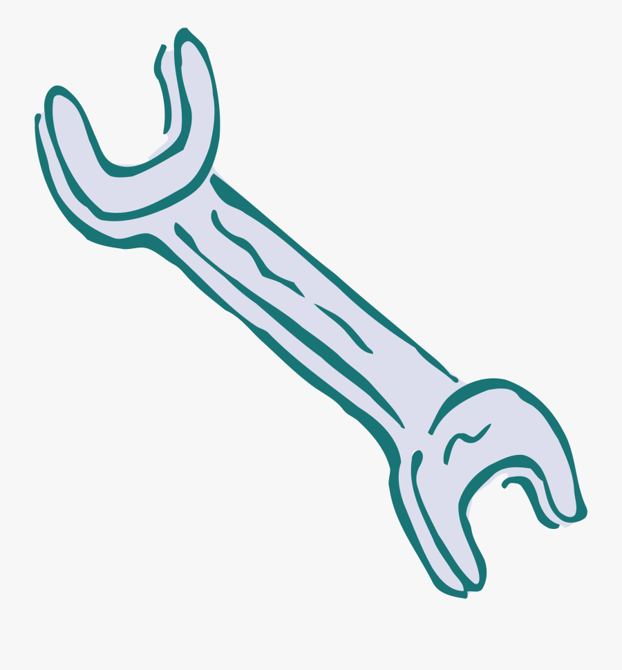 Roughly Drawn Spanner 2 Clip Arts - Baground Kunci Ring Png Vector, Transparent Clipart