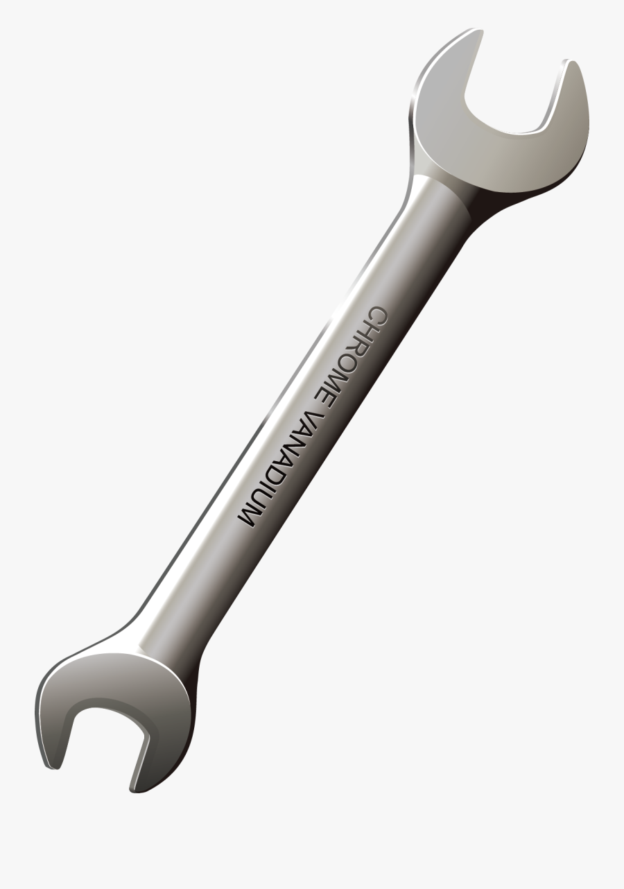 Wrench Adjustable Spanner Tool Key - Wrench Png, Transparent Clipart