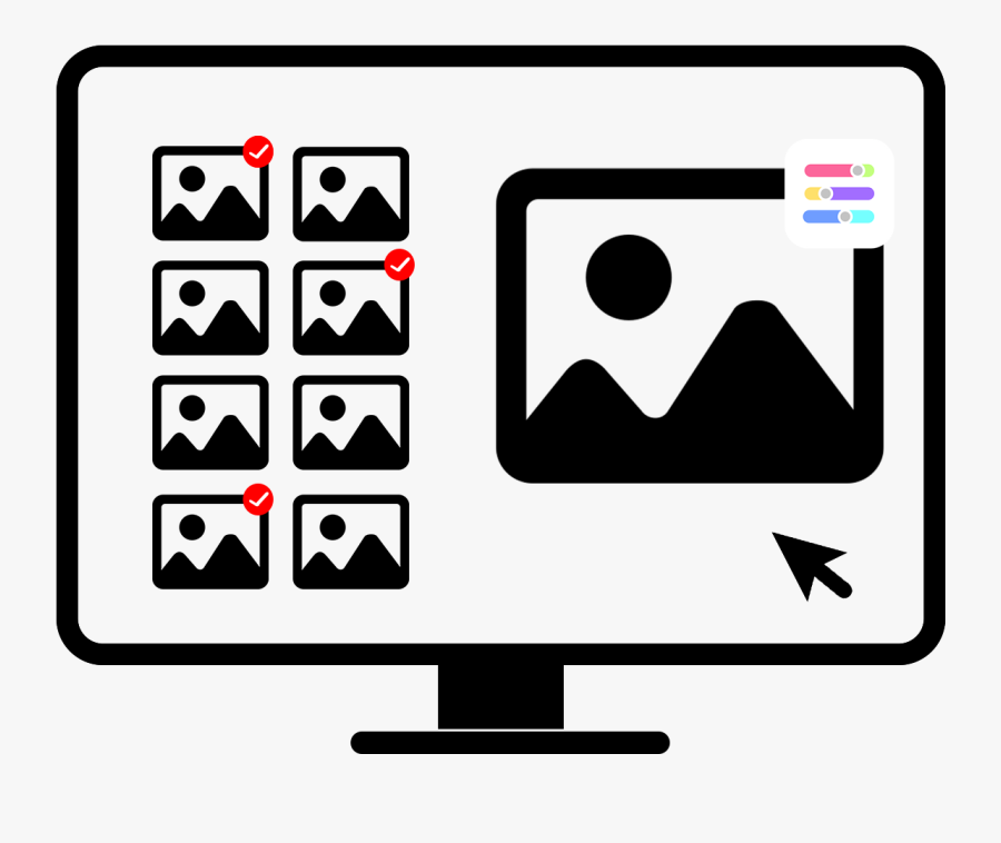 Led-backlit Lcd Display, Transparent Clipart