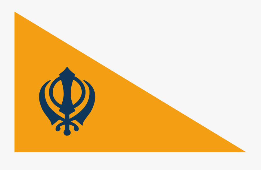Flag Of Punjab Sikh - Nishan Sahib, Transparent Clipart