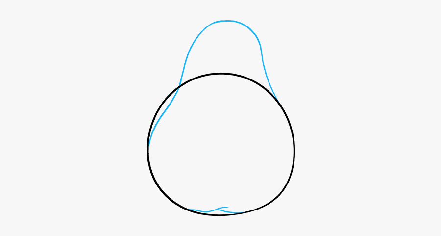 How To Draw Pears - Line Art, Transparent Clipart