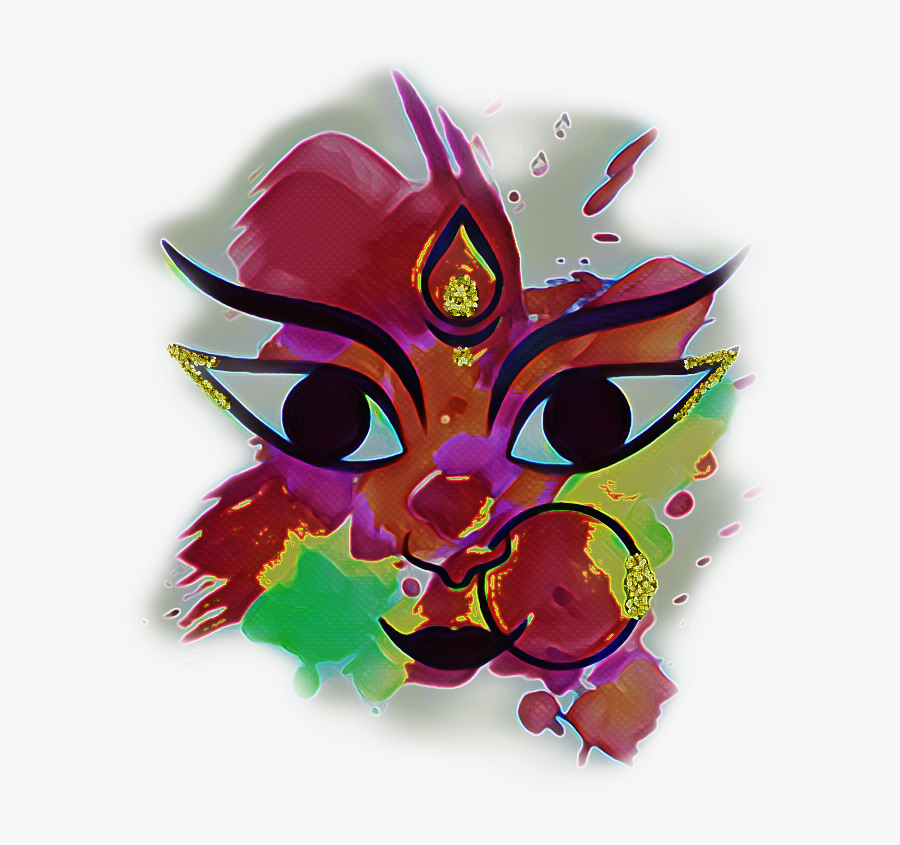 #durga #devimaa #stickers By @sadna2018 #freetoedit, Transparent Clipart