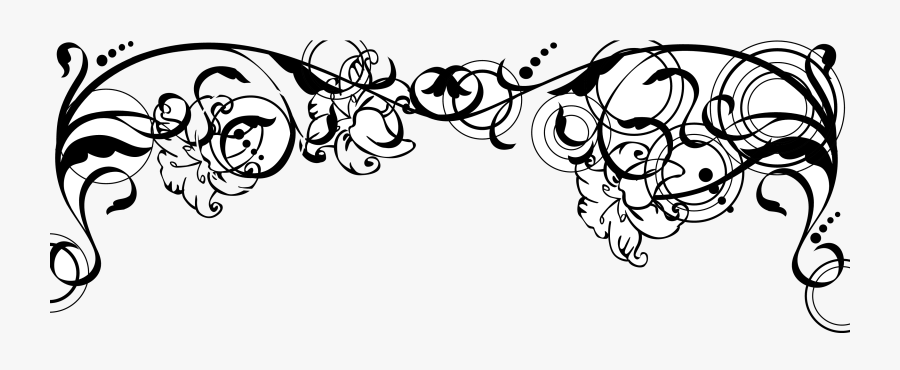 Wedding Free Pictures Clip Art On Transparent Png - Black And White Wedding Flowers Png, Transparent Clipart