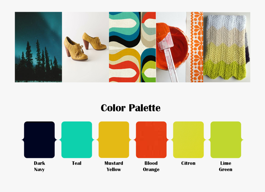Clip Art Retro Color - Color Scheme, Transparent Clipart