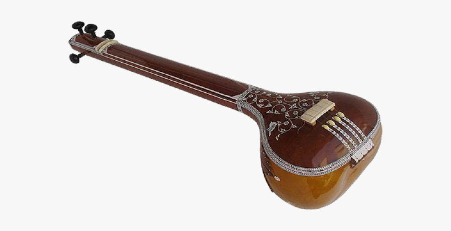 Sitar Png Transparent Images - Tanpura Musical Instrument, Transparent Clipart