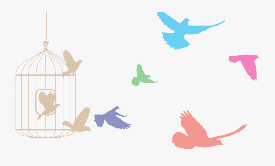 For All That Is Slipped In School - Flying Birds Tattoo Designs, Transparent Clipart
