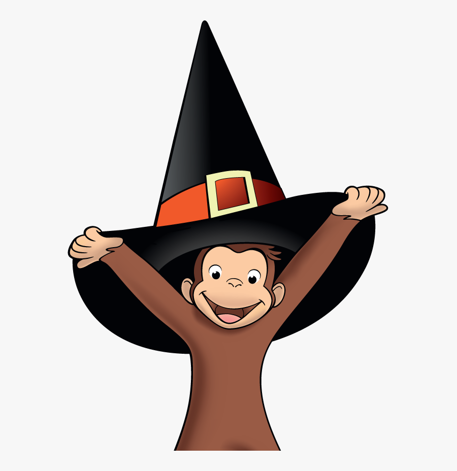 Halloween Pumpkin Curious George, Transparent Clipart