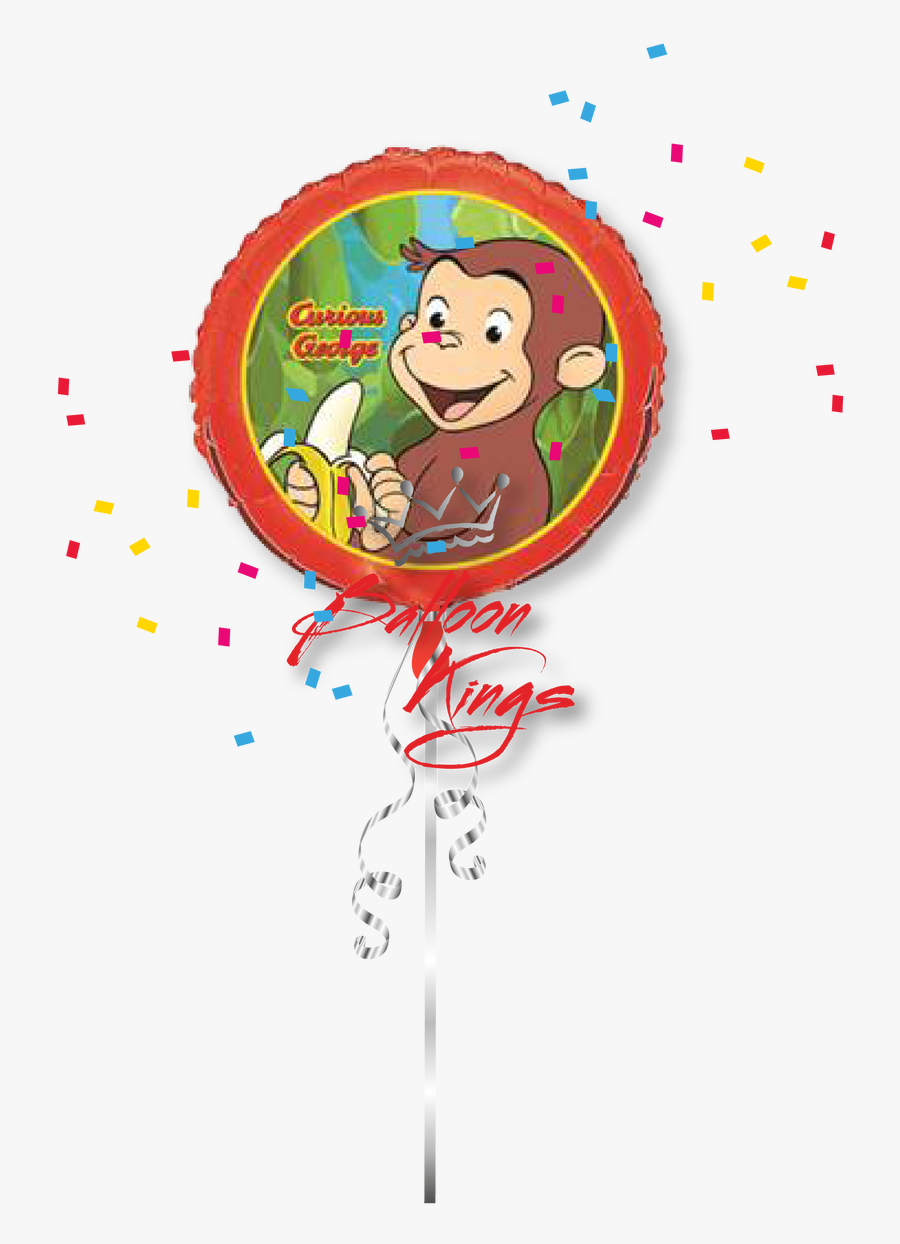 Curious George - Circle - Jorge El Curioso Globo, Transparent Clipart