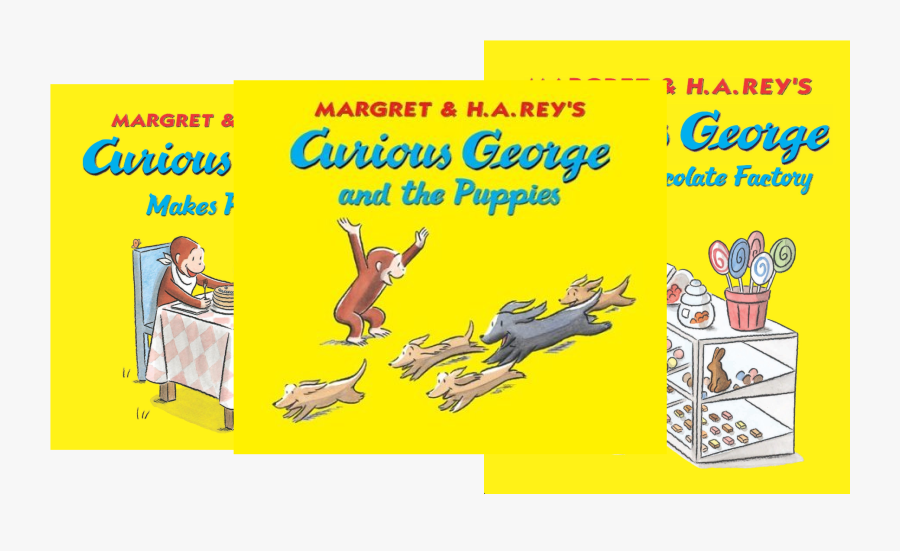 Curious George Around Town - Curious George Books, Transparent Clipart