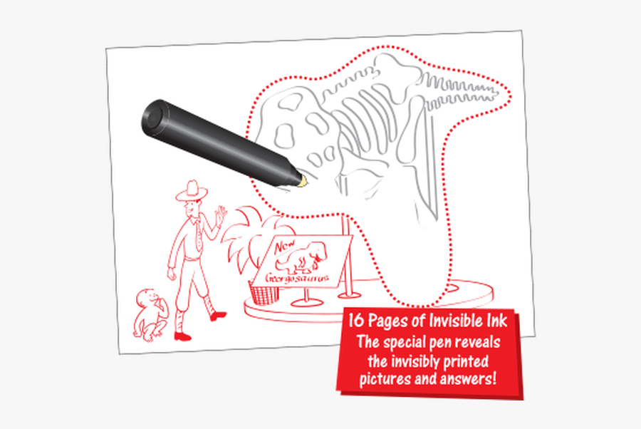 Invisible Ink & Magic Pen Painting - Drawing, Transparent Clipart