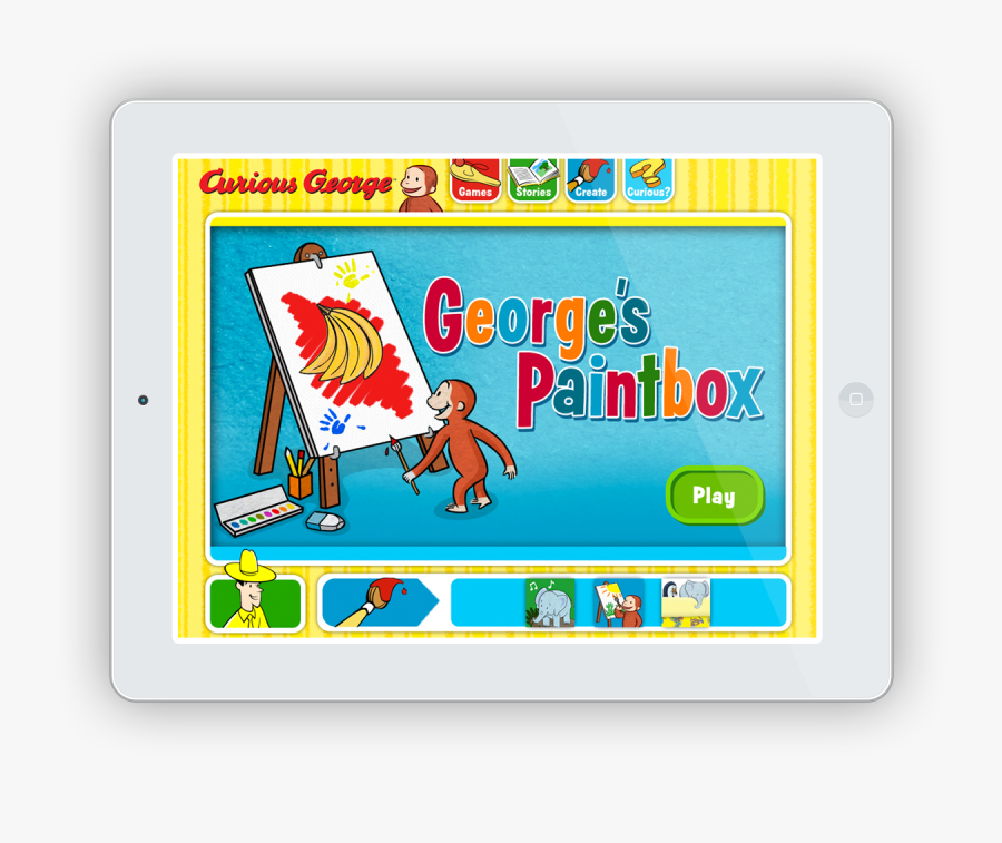 Curious George, Transparent Clipart