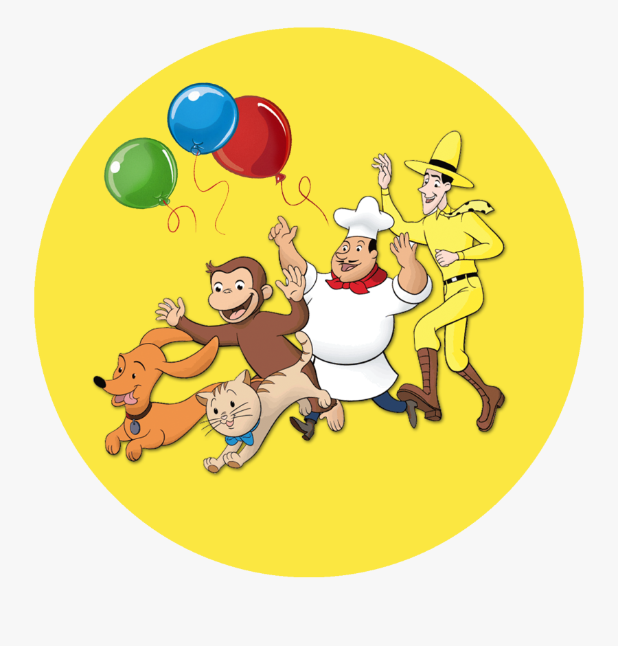 Curious George Characters Png, Transparent Clipart