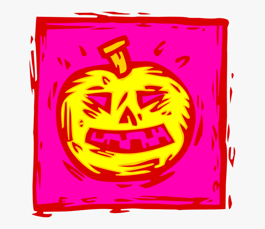 Vector Illustration Of Halloween Trick Or Treat Jack, Transparent Clipart