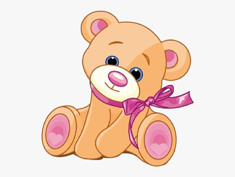 Cute Grey Baby Bears Cartoon Animal Clip Art Images - Desenho De Urso De Pelúcia, Transparent Clipart