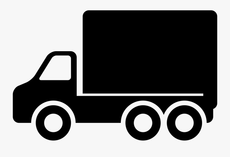 Transportation Clipart Side View - Truck With Calendar Icon, Transparent Clipart