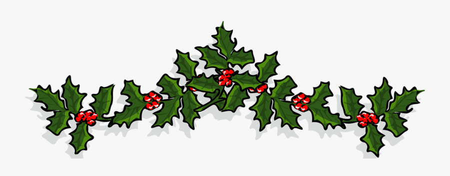 Christmas Holly Transparent, Transparent Clipart