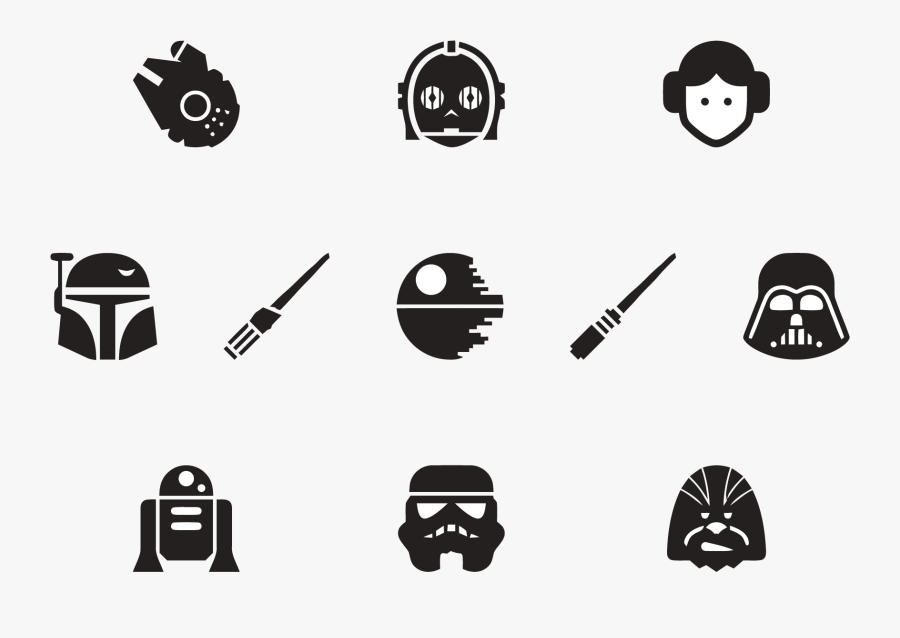 Free Icons Star Wars, Transparent Clipart
