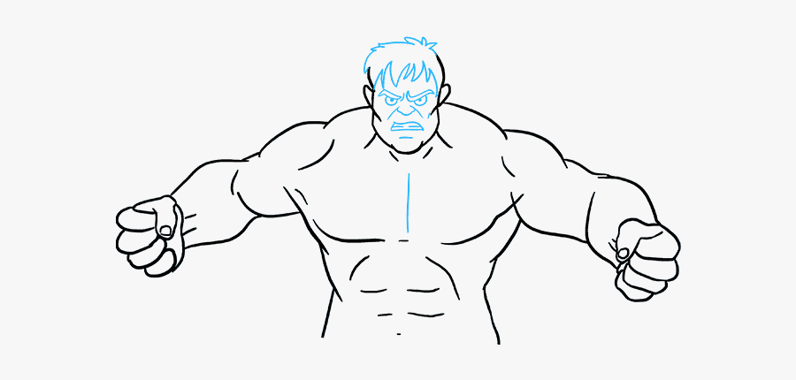 How To Draw Hulk, Transparent Clipart