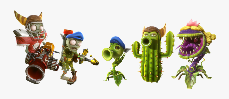 Plants Vs Zombies Png - Plants Vs Zombies 2 Ps4 Characters, Transparent Clipart