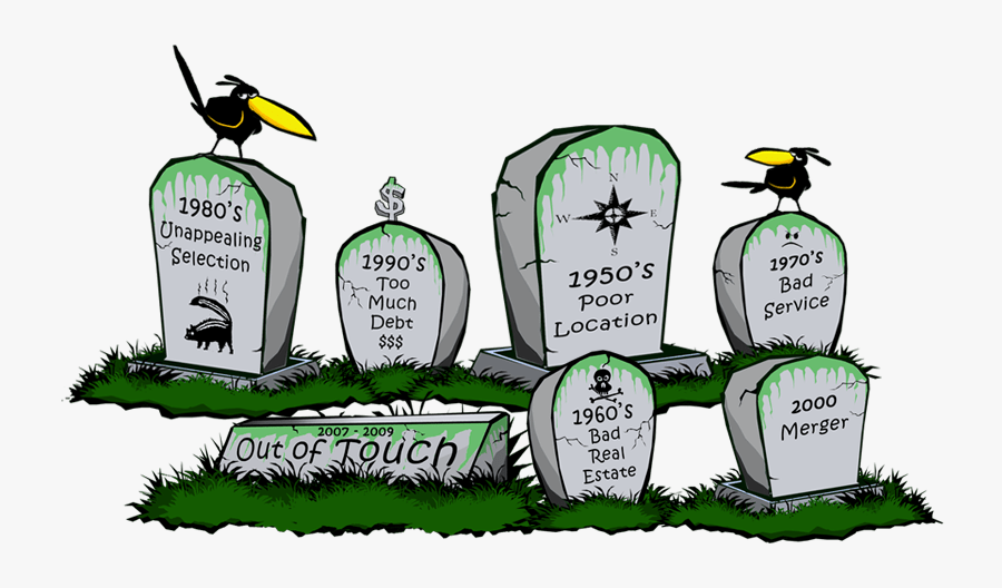Retail Graveyard, Transparent Clipart