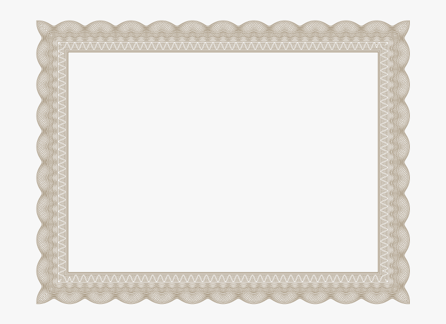 Formal Certificate Border 1 Png Brown - High Resolution Background For Certificate Hd, Transparent Clipart