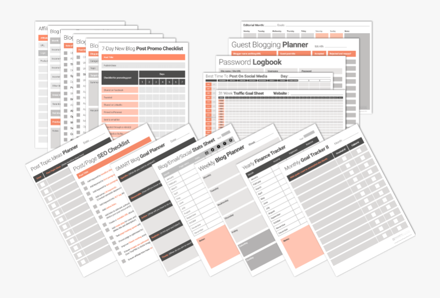 Clip Art Ultimate Workbook The Best - Ultimate Blog Planner, Transparent Clipart