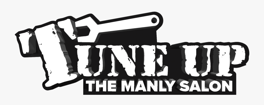 Tune Up Manly Salon Logo, Transparent Clipart