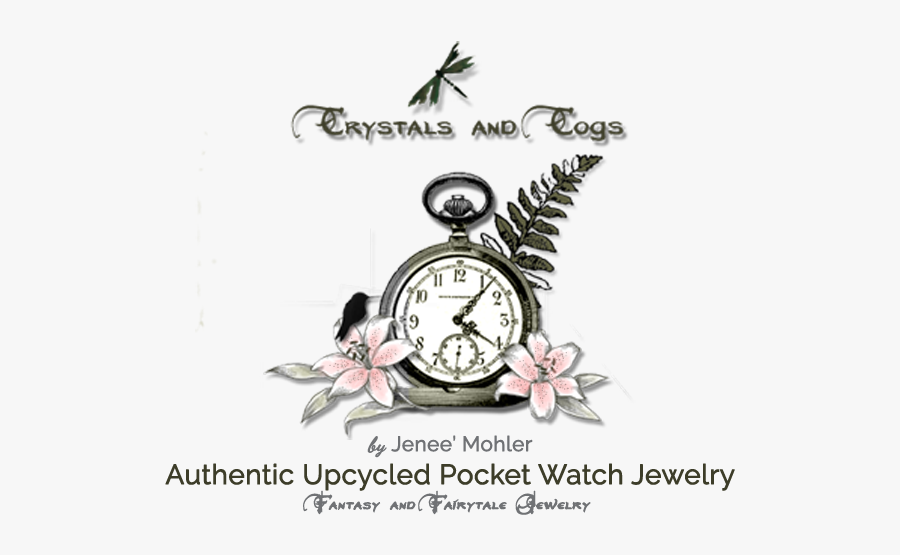 Crystals And Cogs - Quartz Clock, Transparent Clipart