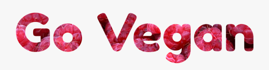 Vegan, Slogan, Motivational, Go Vegan - Illustration, Transparent Clipart