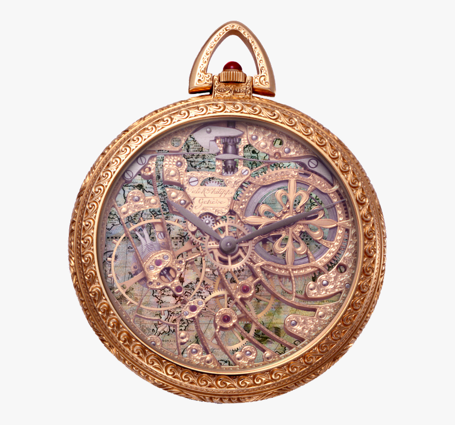 Transparent Steampunk Clock Png - Old Watch Transparent Background, Transparent Clipart