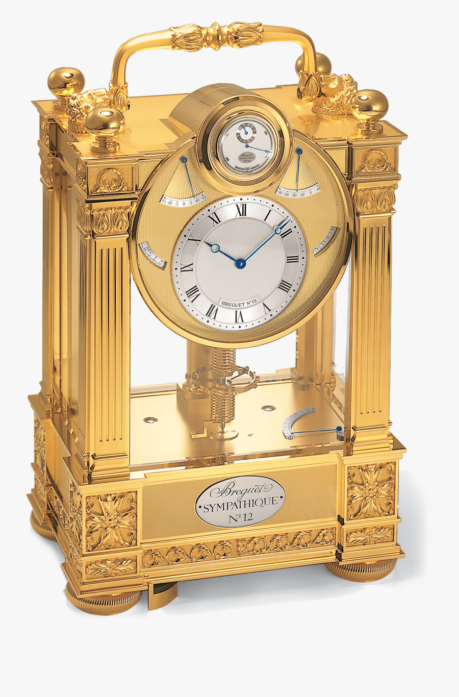 Sympathique Clock Face - Breguet, Transparent Clipart