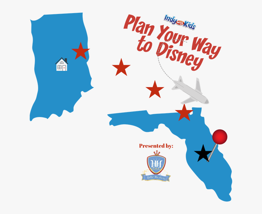 Florida State Silhouette, Transparent Clipart