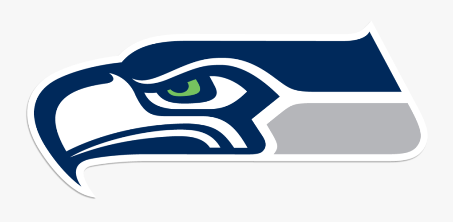 Seattle Seahawks Logo Backwards, Transparent Clipart