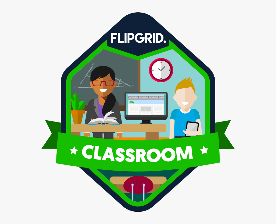 Flipgrid Badge, Transparent Clipart