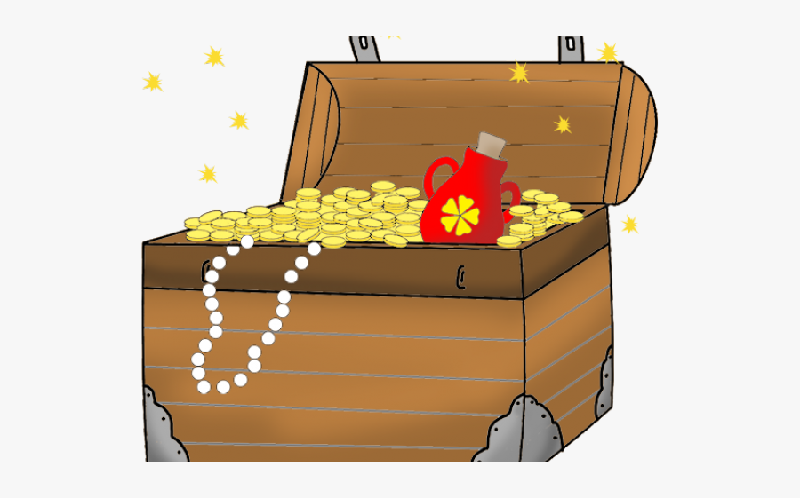Treasure Chest Cartoon Clipart Transparent, Transparent Clipart