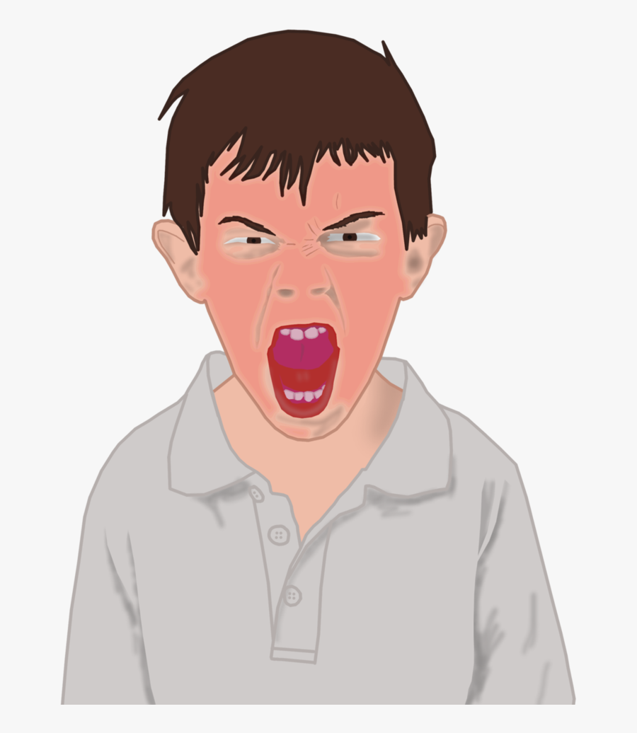 Angry Kids Png - Transparent Angry Kid Png, Transparent Clipart