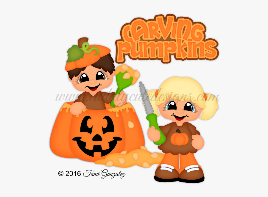 Pumpkin Carving Clipart Transparent, Transparent Clipart