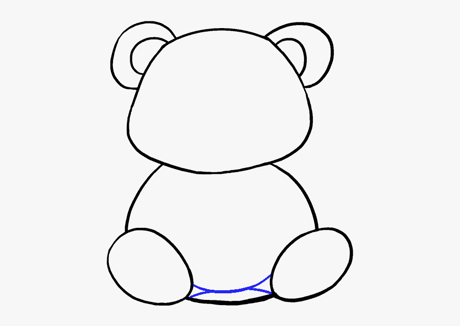 How To Draw A Cute Cartoon Panda In A Few Easy Steps - Draw A Baby Panda, Transparent Clipart