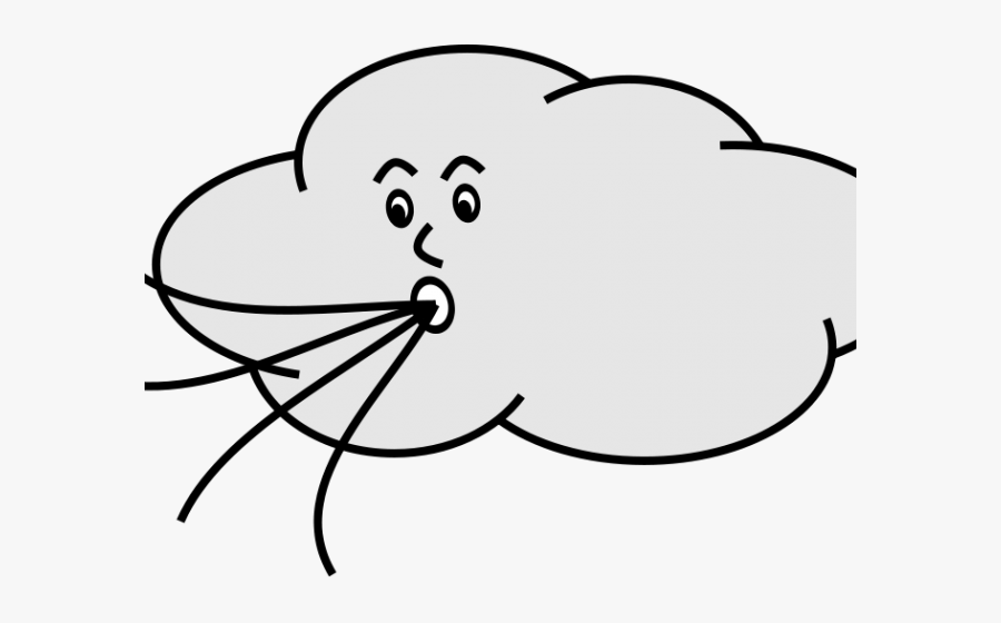 Wind Blowing Gif Cartoon, Transparent Clipart